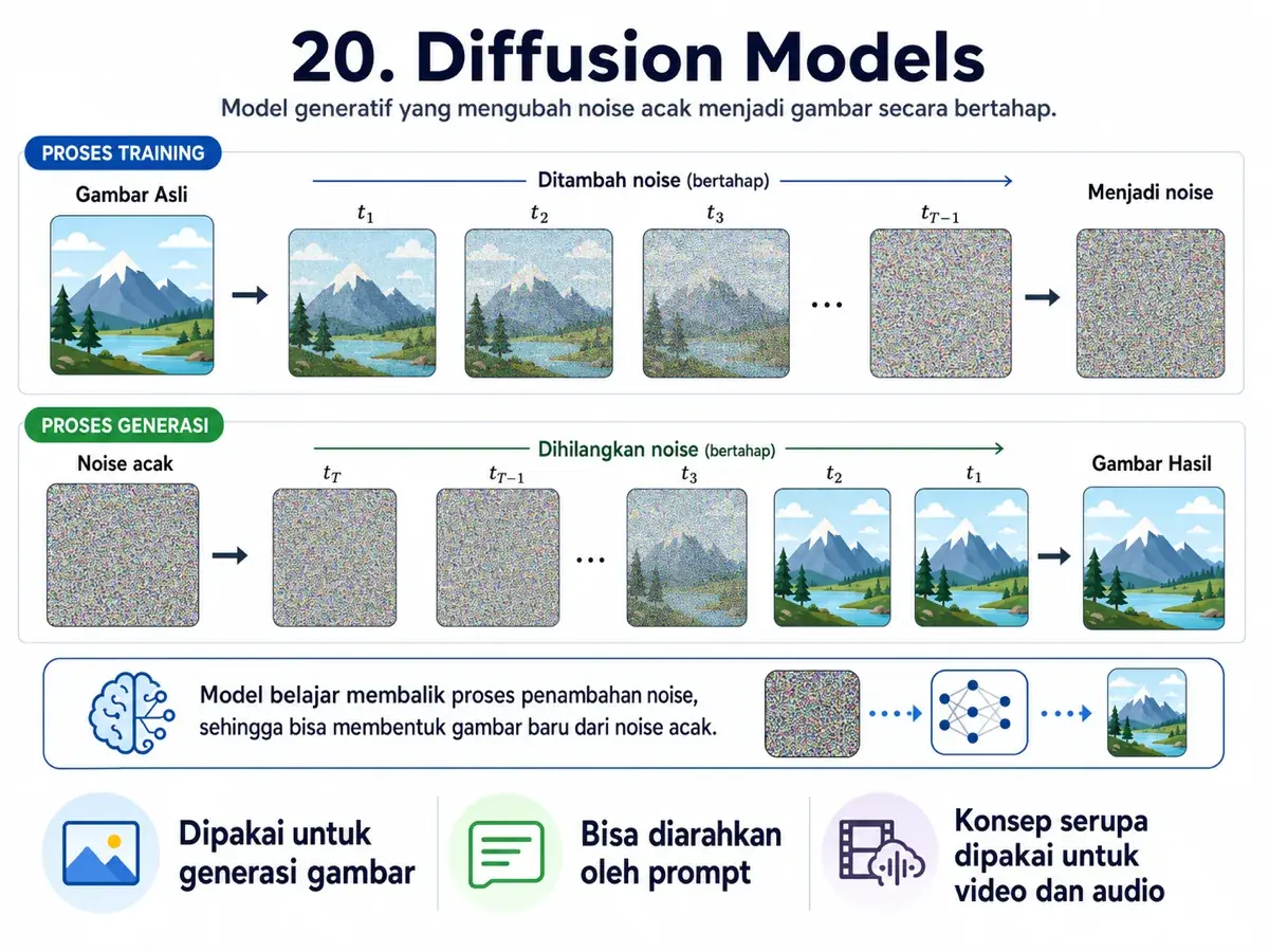 Infografis Diffusion Models